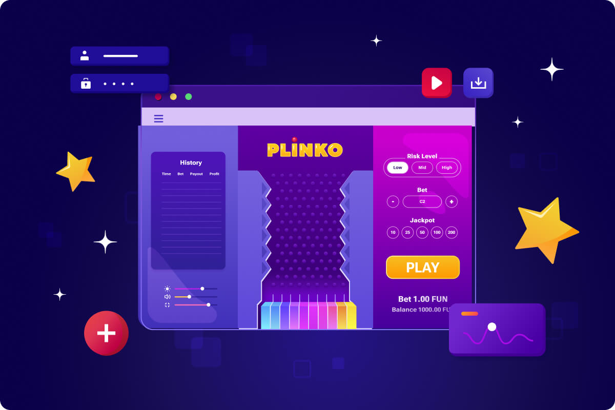 Introduction of the Easter Plinko Video Game